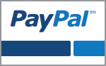Pay conveniently using Paypal 