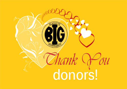 Thank You BIG Donors